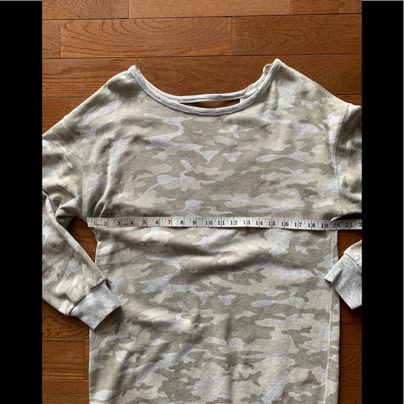 ❤️GAP PULLOVER SWEATSHIRT DRESS/TUNIC TOP-CAMO-M❤️ - Picture 5 of 11